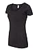 Next Level Ladies' Triblend Scoop 2XL VINTAGE BLACK