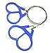 Bytiyar 2 packs Pocket Stainless Steel Wire Saw with Plastic Finger Handle Ring for Emergency Surival Camping Tool Kits