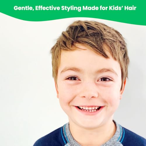 Fresh Monster Kids Hair Styling Gel, Medium Hold Alcohol-Free, Natural Hair Gel for Kids & Toddlers (6oz.)