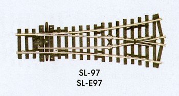 Peco HO Scale Code 100 Insulfrog #4 Wye