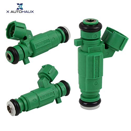 X AUTOHAUX 6pcs Flow Matched Fuel Injectors for Hyundai Accent Tucson Tiburon Sonata Kia Sportage Optima Rio Rio5