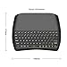 Mitid Backlit Wireless Mini Keyboard with Touchpad RGB Color Mini Keyboard and Mouse Touchpad Remote Control for Computer, Google or Android TV Box, IPTV Smart TV and More