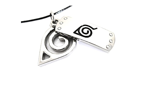 ruimeng naruto konoha symbol pendant necklace naruto konoha symbol dog tag necklace amazon ca sports outdoors ruimeng naruto konoha symbol pendant