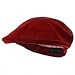 Mens Knitted Golf Gatsby Ivy Ascot Newsboy Hat Cap Red