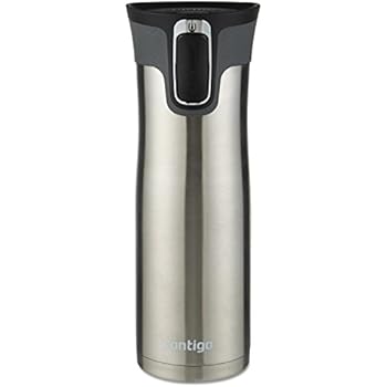 Contigo AUTOSEAL West Loop Vacuum-Insulated Travel Mug, 20 oz, Stainless Steel