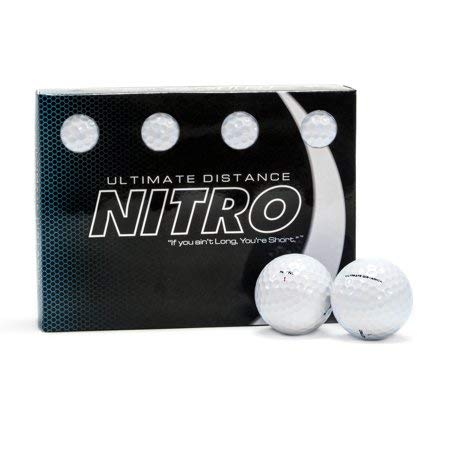 Nitro White Golf Balls (12 pack) - Image 2
