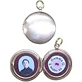 Saint Gemma "ex capsa" relic locket with photo holy prayer card