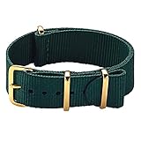 PBCODE Watch Straps 18mm 20mm 22mm Premium Ballistic Nylon NATO Strap Zulu Watch Strap Replacement Watch Bands for Men Women