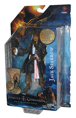 Disney Pirates of The Caribbean On Stranger Tides Action Figure, Series 2, (Jack Sparrow)