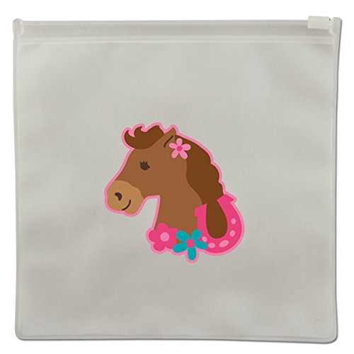 Stephen Joseph Reusable Snack Bags, Horse