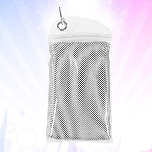 TINKSK-Microfiber-Cold-Feeling-Exercise-and-Fitness-Cooling-Towel-Cooling-Sports-Towel-for-Running-Camping-Yoga-Gym-Light-Grey