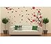Decalgeek Large Plum Blossom Flower Removable Wall Sticker Decor Decal Room Background Art (7050cm)