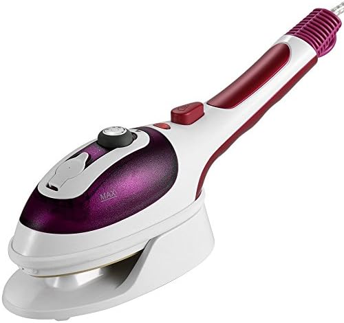 Tyeoo Handheld garment steamer for clothing, Portable fabric Steam Iron Clothes Steamer Fast Heat-up Powerful Steamers with Ceramic Soleplate for Home and Travel 110V ONLY