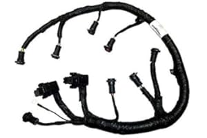 TIKSCIENCE FICM Engine Fuel Injector Complete Wire Harness 5C3Z9D930A Fit for Ford F250 F350 F450 F550 Excursion 2003 2004 2005 2006 2007 Powerstroke 6.0L Diesel, Black