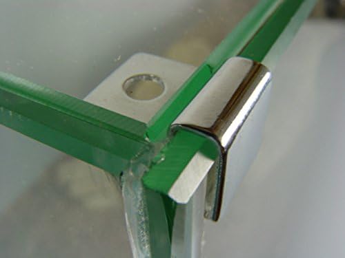 4pcs glass stainless steel aquarium tank glass cover clip support holder thermo brackets