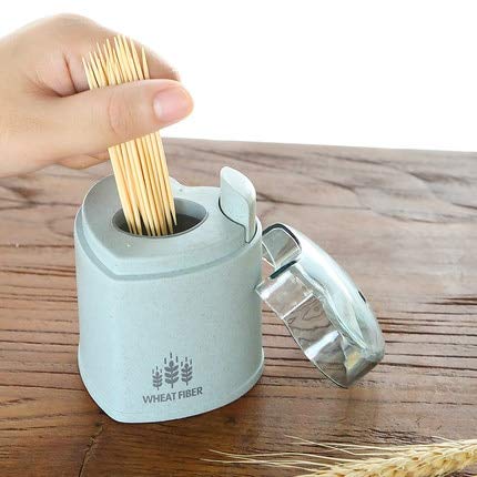 Toothpick Holders - Toothpick Holder Automatic End Creative Living Room Home Barrel Push Type Box Nordic - Dispenser Pocket Decorative - Thumbnail 2
