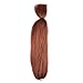 Aigemei 1pcs/lot Jumbo Braiding Hair African Collection Braids Crochet Bulk Braiding Hair Jumbo Braids Crochet Hair Extension(30#,48inch,57g)