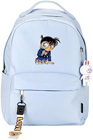 Anime Detective Conan Pendant Backpack Daypack Laptop Bag Satchel College Bag Book Bag School Bag