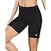 Champion Women's Power Cotton Bike Shorts, Black, M