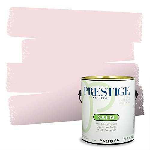 PRESTIGE Paints Interior Paint and Primer In One, 1-Gallon, Satin, Comparable M…