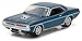 1970 Plymouth HEMI Cuda Jamaica Blue Mecum Auctions Collector Series 1 1/64 by Greenlight 37110 D