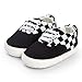 BENHERO Baby Boys Girls Canvas Toddler Sneaker Anti-Slip, A-Black, Size 0.0