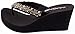 AIMONE-Appoline Wedge Flip Flop Sandals for Women Black Platform Sparkle Flip Flops Ladies Dressy Shoes