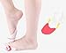 Dr.Seth Toe Sleeve Metatarsal Pads - Silicone Gel Toe Caps Soft Ballet Pointe Dance Athlete Shoe Pads For Men and Women 1 Pair
