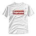 DhoomBros Supreme Box Logo T-Shirt (Small, White)