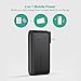 Portable Charger 10000 RAVPower 2-in-1 Wall Charger and Power Bank, 10000mAh Capacity with AC Plug, Dual iSmart 2.0 USB Ports, 3.4A Max Output for iPhone XS, iPhone X, iPad, Samsung Galaxy and More