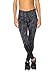 RBX Active Women's Stalactites Printed Legging Grey Combo XL