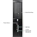 HP 8200 Elite, Intel Quad Core i5 3.10 GHz, 16GB DDR3, 1TB HDD, Windows 10 Pro 64-Bit (Renewed)