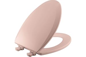Bemis 1500EC 063 1500EC063 Toilet Seat, 1 Pack Elongated, Venetian Pink