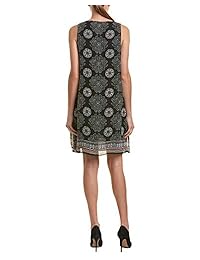 MAXSTUDIO Vestido de mujer estampado GGT Trapecio