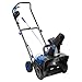 Snow Joe ION15SB-LT 15-Inch 40 Volt Cordless Single Stage Snow Blower, Blue
