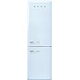 SMEG FAB32URPB3 FAB32 Retro Style Refrigerator, Pastel Blue