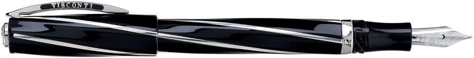 Visconti Divina Proporzione Fountain Pen, Lucite and silver trim, 26398