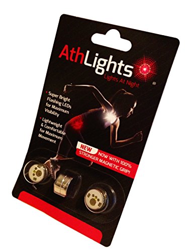 Athlights Magnetic Flashing Safety Lights For Running, Walking And Biking After Dark (850139005014)