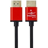 JuicEBitz&reg; 0.25m Ultra Slim HDMI to HDMI Cable Lead High Speed with Ethernet / ARC / CEC v1.4a 3D 2160p for SKY HD PS3 PS4 XBOX 360 ONE 4K Ultra HD Curve Screen (0.25m (Metre))