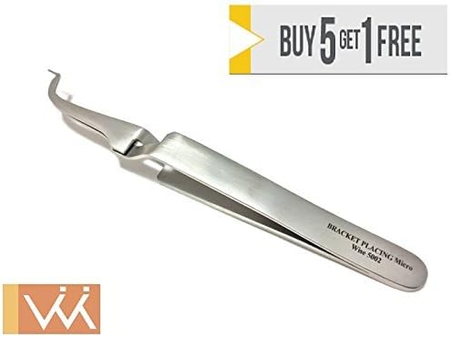 Wise Instruments Inc Lingual Bracket And Bondable Tube Holder Provides A Clear View For Precise Bracket Placement Both On Posterior And Anterior Teeth.