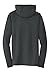 KAMAL OHAVA Men's Tri Blend Long Sleeve Hoodie T-Shirt, 4XL Big, Black Frost