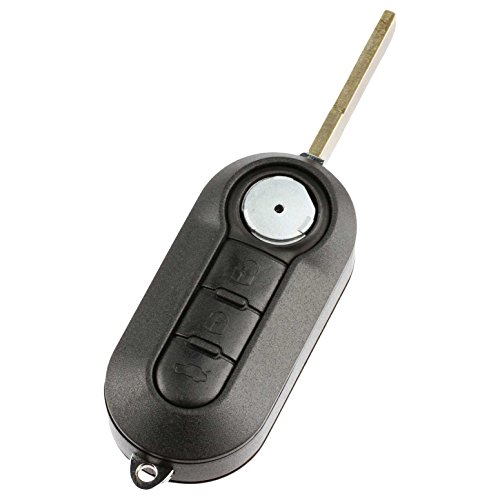 Flip Key fits Fiat 500 500L 2012 2013 2014 2015 Keyless Entry Remote (LTQF12AM433TX) - Thumbnail 2