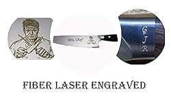Custom Photo Engraved 8" Chef Knife, Personalized