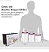 G.S Double Airtight Food Storage Container Set with Vacuum Seal System Lid, BPA-Free Clear Plastic, Keep Food Fresh 3x Longer - 3 Piece Set
