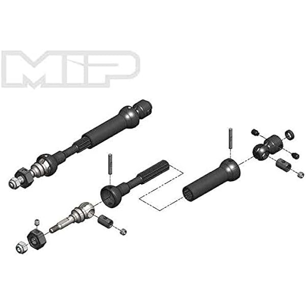 Traxxas Udr MIP18350 Rear Center Shaft 