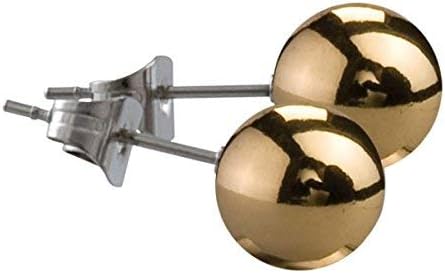 Melano Ring, Round Ball, Shiny Gold Coated, M01E 4068 G of Melano Collection