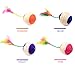 Cat Playing Ball Sisal Ring Rope Ball Cat Toy Training Interactive Dog Toy for Cat Pets Scratching
