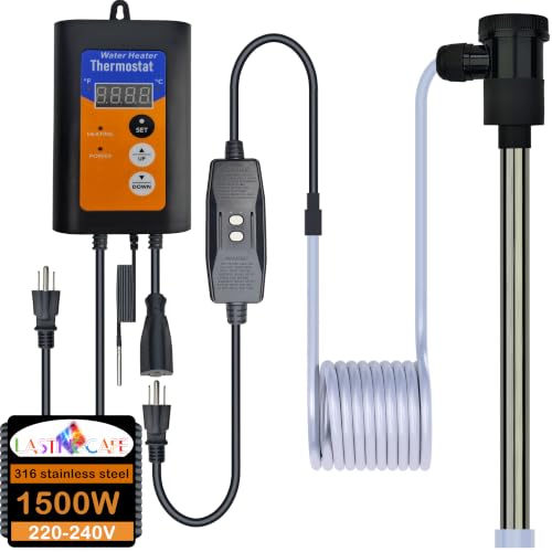 LASTINGCAPE 1500W Submersible Water Heater