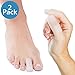NatraCure Gel Toe Cap and Finger Protector - 1 Pair - (Size: Small/Medium) - Helps Cushion and Reduce Pain from Corns, Blisters, Hammer Toes, and Ingrown Nails