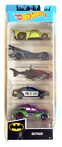 Hot Wheels 2018 Batman 5 Pack